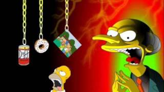 Mr Burns and his idiots