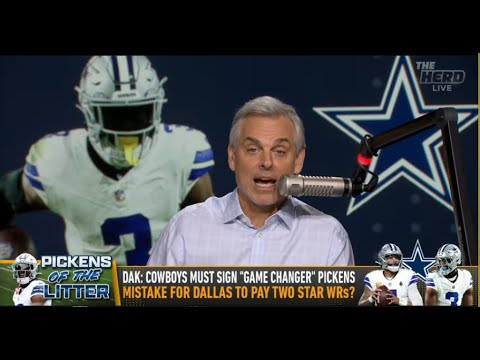 DIE HERDE | Colin Cowherd ist ZUVERSICHTLICH: Die Dallas Cowboys sollten George Pickens NICHT ver...