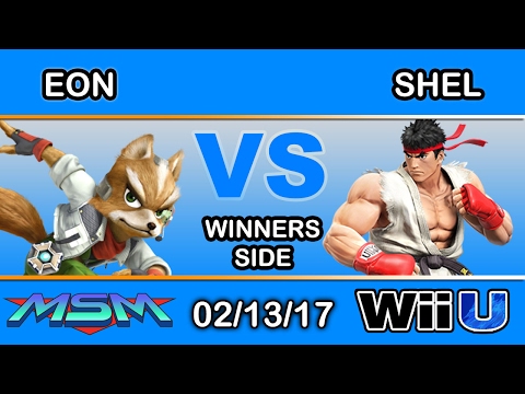 MSM 85 - LH | Eon (Fox, Bayo) Vs. E2C | Shel (Ryu) Winners Side - Smash Wii U