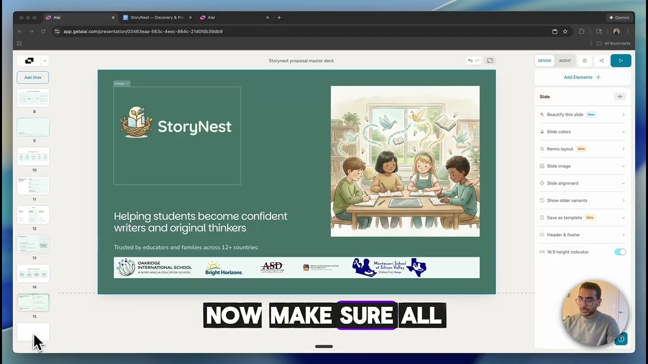 How to create personalized sales proposal presentations using AI