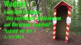 preview picture of video 'Spektakulum auf Burgruine Dagstuhl, Wadern,Saarland,Germany Making off T1'