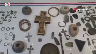 Sakaryada 'Anadolu Mirası' Operasyonu; 589 Parça Tarihi Eser Ele Geçirildi