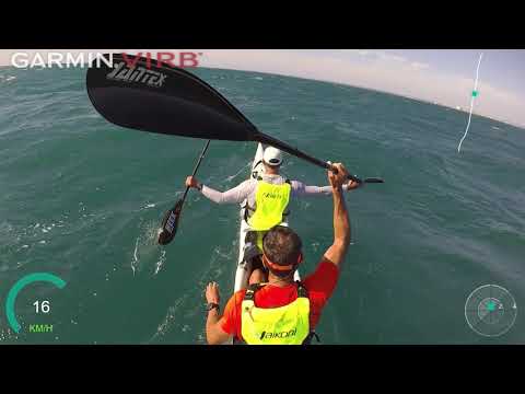 West OZ Downwind Paddle on a FENN Elite S Double 16/02/19
