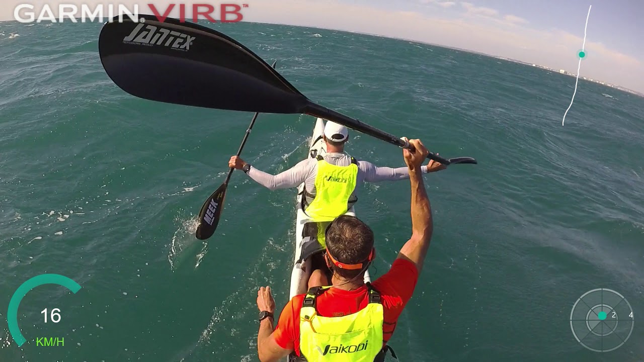 West OZ Downwind Paddle on a FENN Elite S Double 16/02/19
