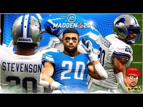 MADDEN NFL 20 CAREER MODE: D.Steve In The Shadow of Barry Sanders!!! EP.1