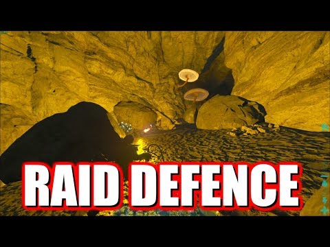 Crazy Early Game Raid Defence MTS Ark Survival Evolved