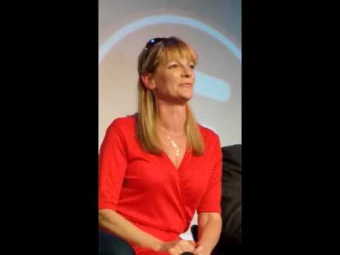 Polly Tommey at the Q & A for VAXXED @ MFF