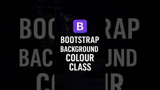 Bootstrap Background Color Classes in 60 Seconds!