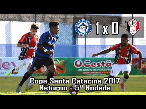 GOL: TUBARÃO 1 X 0 JOINVILLE - COPA SC 2017 - 12/11/2017