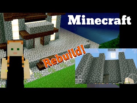 Insane Survival - Rebuilding My Home in #Minecraft
