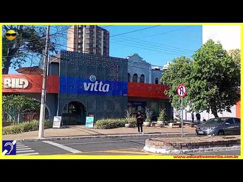 Tv Educativa Giro pela Cidade Avenida São Luiz com Avenida Rio Branco de Marília S.P