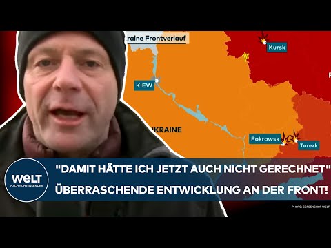PUTINS KRIEG: "Damit hätte ich jetzt auch nicht gerechnet!" Überraschende Entwicklung an der Front!