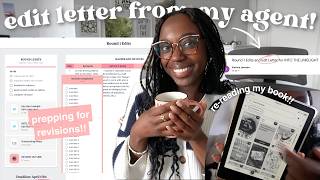 getting my edit letter + revision prep!! ☕️📖 WRITING VLOG