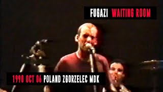Fugazi - Waiting Room (live Poland, Zgorzelec, MDK 6-10-1990)