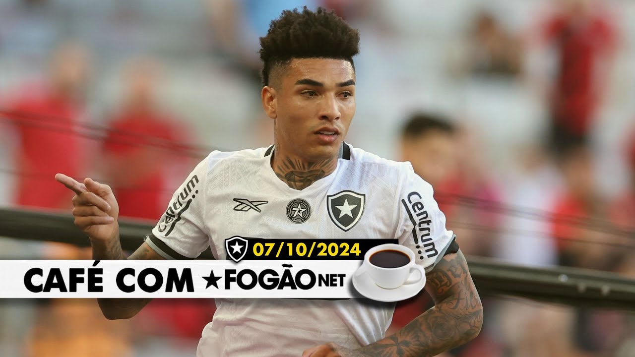 LIVE Café com FogãoNET | Botafogo amplia liderança; Artur Jorge elogia força mental