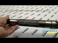 text_video Drive Shaft Kawasaki K7V100 VOE14552726 Handok