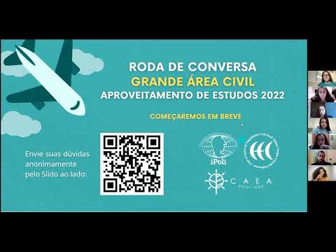 Roda de Conversa AE 2022 - iPoli + CEC + CAEA