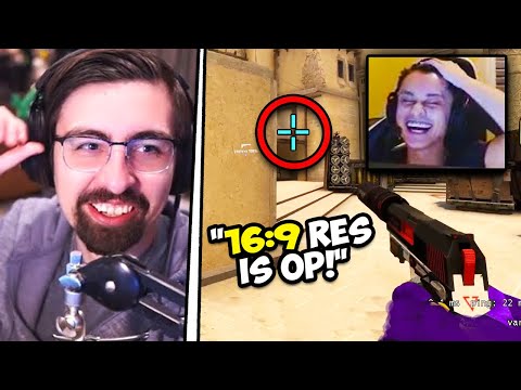 STEWIE'S AIM IS SO CRISP USING SHROUD SETTINGS! CS:GO Twitch Clips