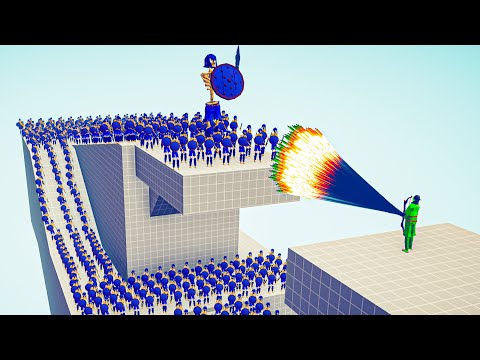 HORDE OF SKELETONS + GIANT vs EVERY GOD - Totally Accurate Battle Simulator TABS