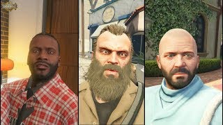 The Many Looks of Franklin, Trevor and Michael GTA 5