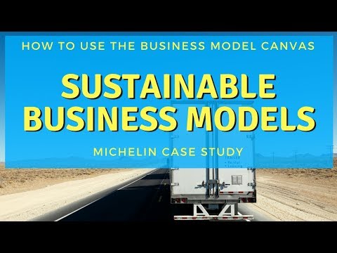 Sustainable Business Model Innovation using the Business Model Canvas - Michelin Case Study Video