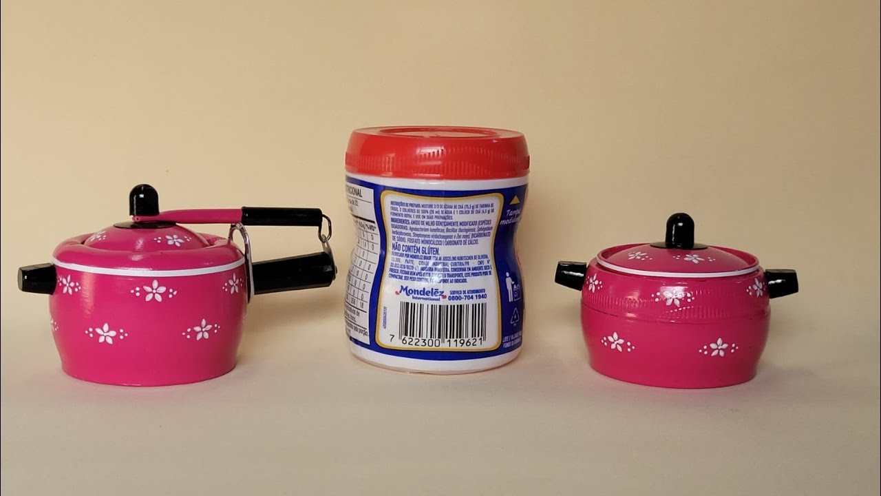 Faça As Novas  Panelinhas Usando Este Potinho!