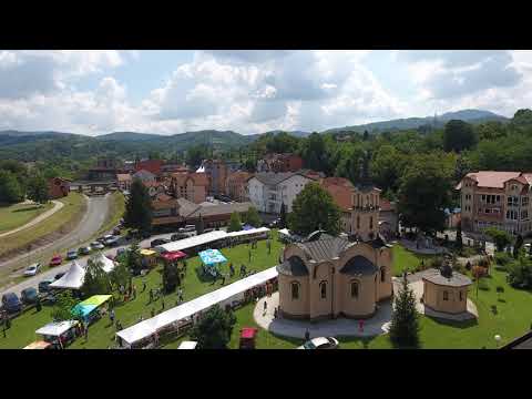 Lopare - Dani dijaspore - sajam - dron 4K