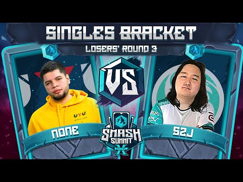 n0ne vs S2J - Singles Bracket: Losers' Round 3 - Smash Summit 10 | Captain Falcon vs Captain Falcon