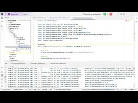 How to modify request/response in API Gateway - Spring cloud microservices