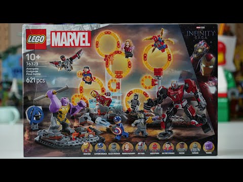 LEGO Marvel Super Heroes 76323 Avengers Endgame Final Battle Speed Build