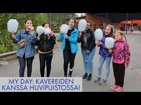 KENKÄ IRTOSI HUVIPUISTON LAITTEESSA! Tykkimäki My Day