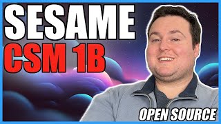 Sesame CSM 1B Local Test & Install (A VERY Good Speech Model)