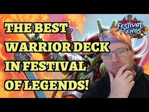 The BEST Warrior Deck in Festival of Legends - Menagerie Warrior! (Hearthstone)