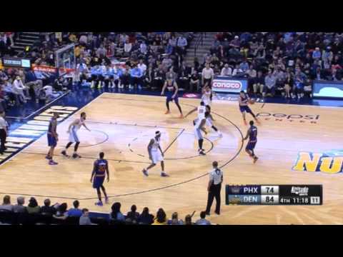 Devin Booker Gets to the Rack