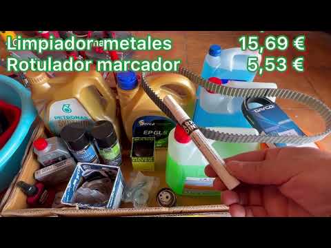 Alfa Romeo 4C VIDEO 0.  MATERIAL necesario para el mantenimiento de los 30.000 kms o 5 años.