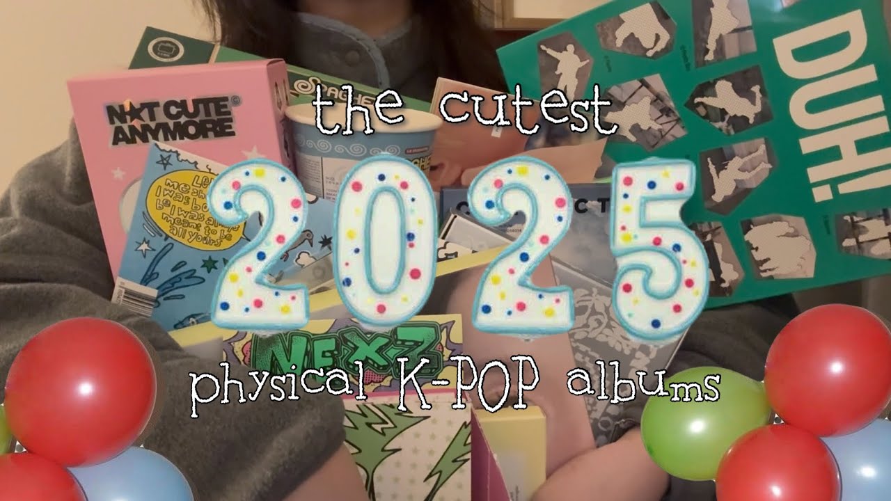 2025年 K-POP "かわいい" アルバム大賞