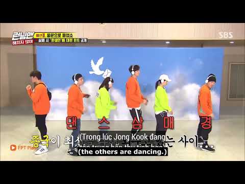 Running Man Members Dancing To BTS Fire