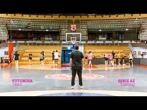 Training with Futurosa Serie A2 Team