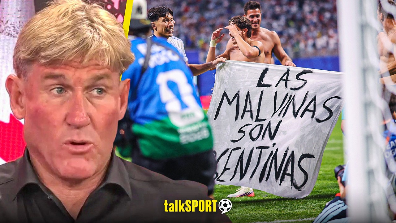 Simon Jordan REACTS to Argentina celebrating with a Falklands Sign after England's World Cup EXIT!