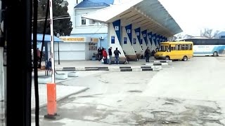 preview picture of video 'Евпатория ул. Чепаева - Автовокзал 1 апреля 2015'