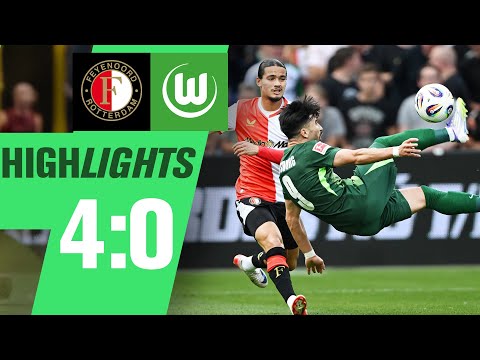 Deutliche Testspielniederlage | Highlights | Feyenoord Rotterdam - VfL Wolfsburg
