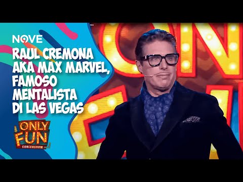 Raul Cremona aka Max Marvel, famoso mentalista di Las Vegas 😂| ONLY FUN