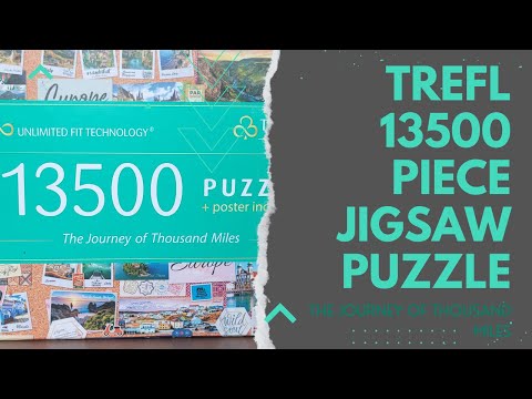 Trefl 13500 Jigsaw Puzzle | The Journey of Thousand Miles | Unboxing