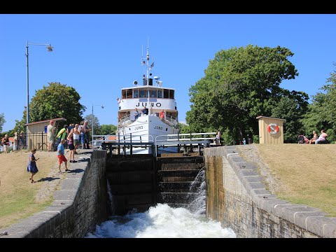 Tag 10 bis 12 unserer Schwedenreise 2018 - Von Sjötorp nach Mem entlang des Götakanals