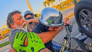 Bikers Fight Back - Crazy Motorcycle Crashes & Extreme Moments