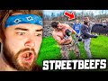 KingWoolz Reacts to CRAZIEST STREETBEEFS KNOCKOUTS SO FAR!! (Not Clickbait)