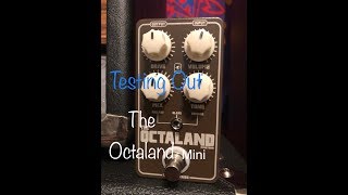 Video thumbnail for The KINGTONE OCTALAND MINI : New Tones on the pedalboard! by The Riff w Nik Sevigny