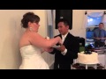 Harry Kathy Cut Their Wedding Cake