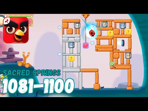 Angry Birds Journey: Levels 1081-1100 (Sacred Springs) Gameplay - Part 55