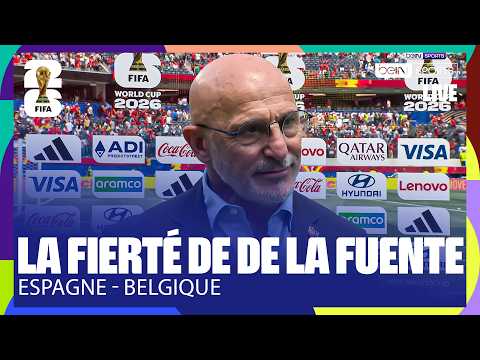"On méritait vraiment de gagner !" - La FIERTÉ de DE LA FUENTE après ESPAGNE - BELGIQUE